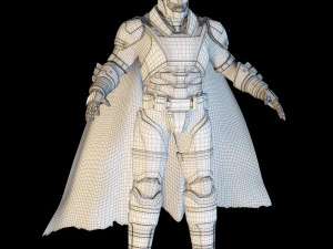 batman armored 3D Model