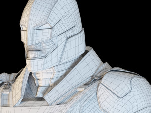 batman armored Modèle 3D