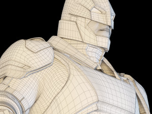 batman armored Modèle 3D