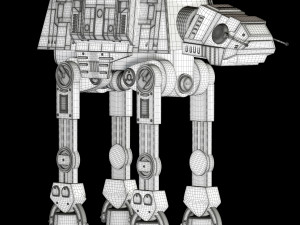 star wars at-act walker 3D Модель