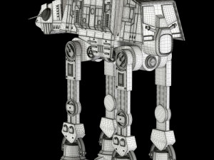 star wars at-act walker 3D Модель