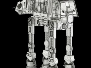 star wars at-act walker 3D Model