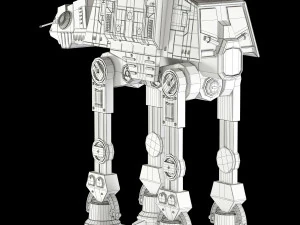 star wars at-act walker 3D Model