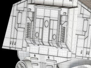 star wars at-act walker 3D Модель