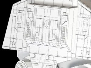 star wars at-act walker 3D Модель