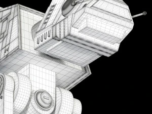 star wars at-act walker 3D Model