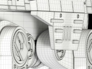 star wars at-act walker 3D Модель