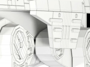 star wars at-act walker 3D Model