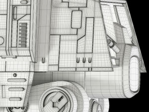 star wars at-act walker 3D Модель