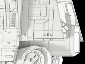 star wars at-act walker 3D Модель