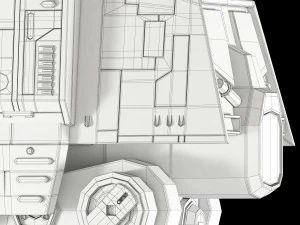 star wars at-act walker 3D Model
