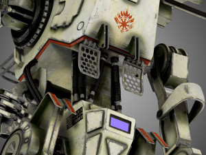 titanfall stryder 3D Модель