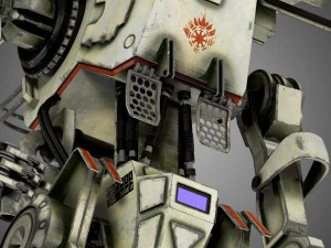 Stryder di Caduta dei Titani Modello 3D