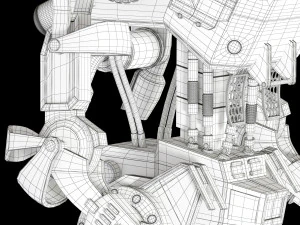 Stryder di Caduta dei Titani Modello 3D