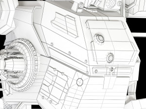 titanfall stryder 3D Модель