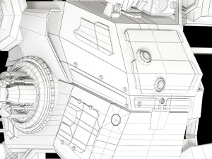 Stryder di Caduta dei Titani Modello 3D