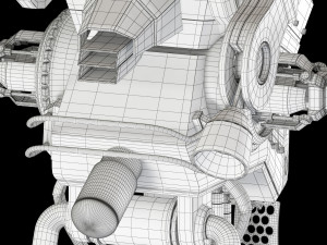 titanfall stryder 3D Модель