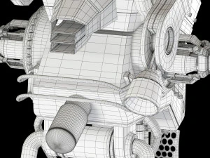 Stryder di Caduta dei Titani Modello 3D