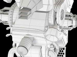 titanfall stryder 3D Модель