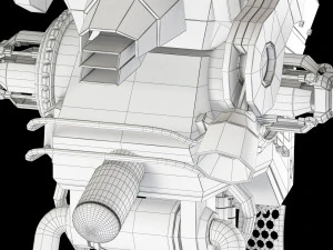 Stryder di Caduta dei Titani Modello 3D
