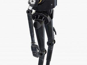k-2so star wars droid 3D 模型