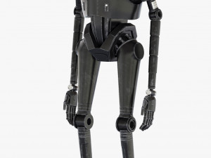 k-2so star wars droid 3D 模型