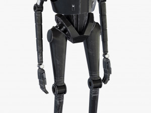 k-2so star wars droid 3D 模型