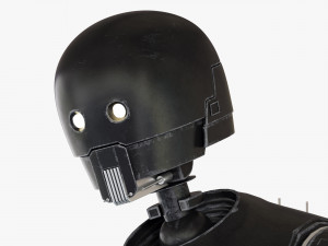 k-2so star wars droid 3D 模型