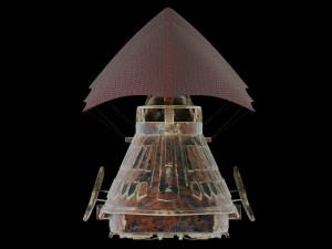 star wars khetanna jabba sail barge 3D Model