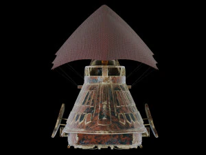 star wars khetanna jabba sail barge 3D Model