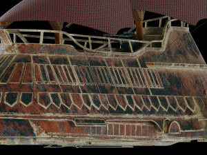 star wars khetanna jabba sail barge 3D Model