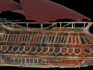 star wars khetanna jabba sail barge 3D Model