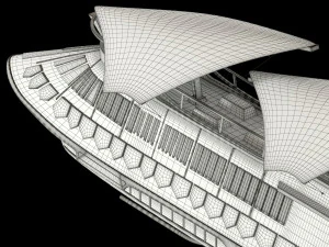 star wars khetanna jabba sail barge 3D Model