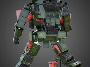 titanfall atlas rigged 3D Model