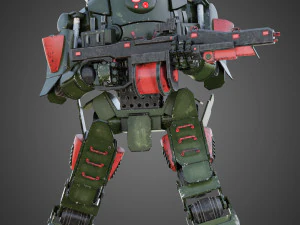 titanfall atlas rigged 3D Model