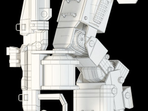 titanfall atlas rigged Modèle 3D