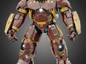 헐크버스터 - 어벤저스 에이지 오브 울트론 조작 3D 모델