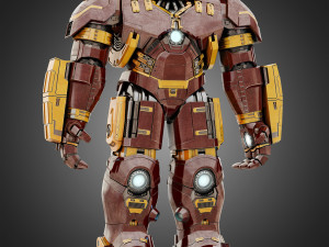 hulkbuster - avengers age of ultron rigged 3D Model