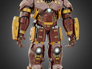 hulkbuster - avengers age of ultron rigged 3D Model