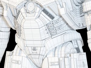 hulkbuster - avengers age of ultron rigged 3D Model