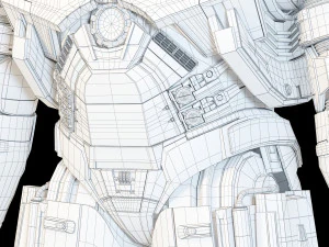 hulkbuster - avengers age of ultron rigged 3D Model