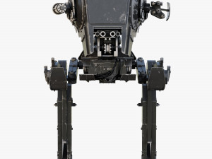 star wars at-st walker rigged Modelo 3D