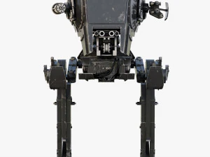 star wars at-st walker rigged 3D Model