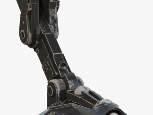 star wars at-st walker rigged Modelo 3D