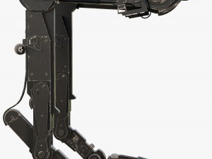 star wars at-st walker rigged Modelo 3D