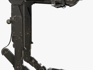 star wars at-st walker rigged 3D Model