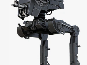 star wars at-st walker rigged 3D Model