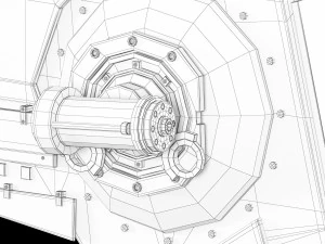 star wars at-st walker rigged 3D Model