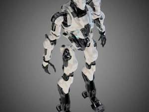 samuel hayden rigged doom 3Dモデル