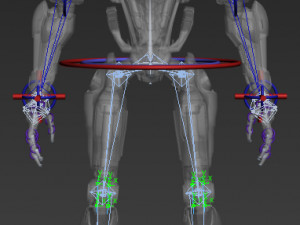 samuel hayden rigged doom 3Dモデル